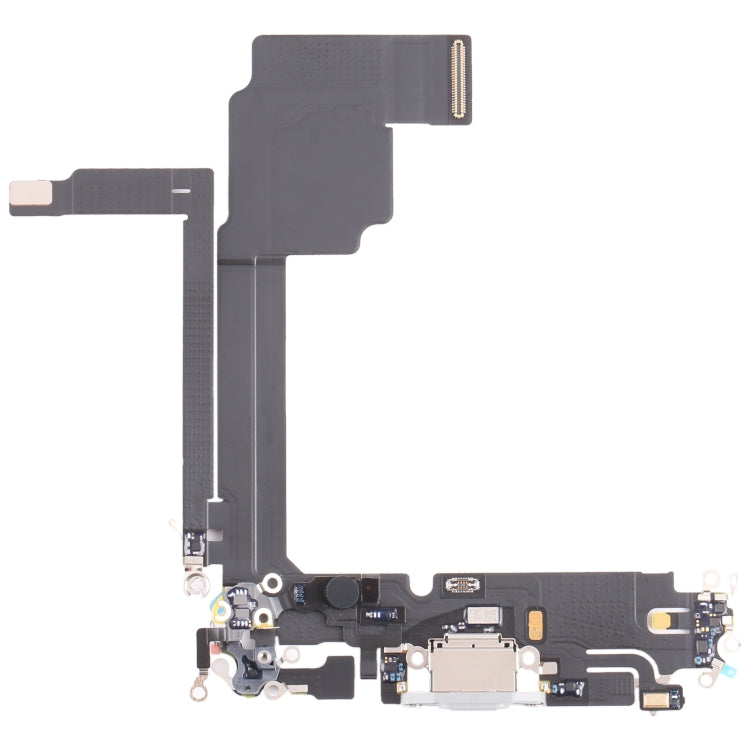 For iPhone 15 Pro Max Original Charging Port Flex Cable (White) -  by PMC TechLife | Online Shopping South Africa | PMC TechLife