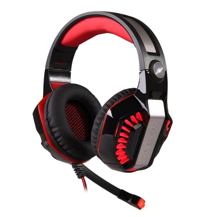 KOTION EACH G2000 Stereo Bass Gaming Headphone with Microphone & LED Light, For PS4, Smartphone, Tablet, Computer, Notebook(Red) - free shipping - PMC TechLife - Order now!