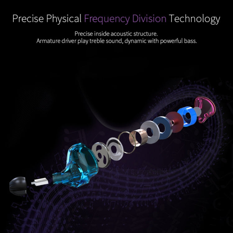 KZ ZST Circle Iron In-ear Mega Bass MP3 Dual Unit Earphone without Microphone (Carbon Fiber Black) - free shipping - PMC TechLife - Order now!