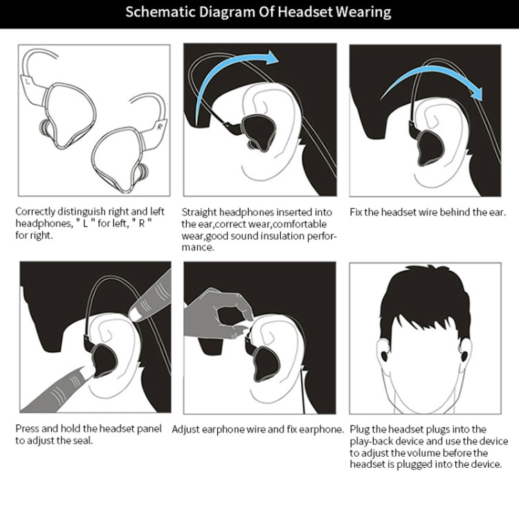 KZ ZST Circle Iron In-ear Mega Bass MP3 Dual Unit Earphone without Microphone (Carbon Fiber Black) - free shipping - PMC TechLife - Order now!