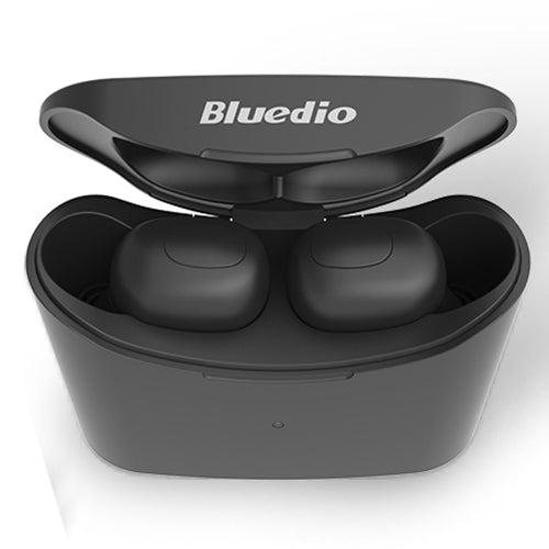 Bluedio TWS T-elf Bluetooth Version 5.0 In-Ear Bluetooth Headset with Headphone Charging Cabin(Black) - free shipping - PMC TechLife - Order now!