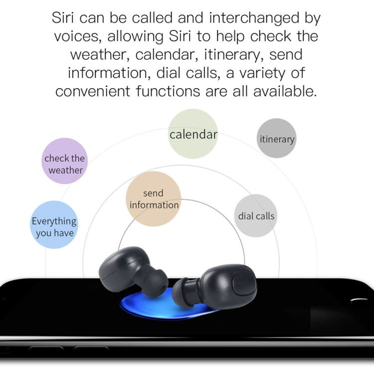 Bluedio TWS T-elf Bluetooth Version 5.0 In-Ear Bluetooth Headset with Headphone Charging Cabin(Black) - free shipping - PMC TechLife - Order now!