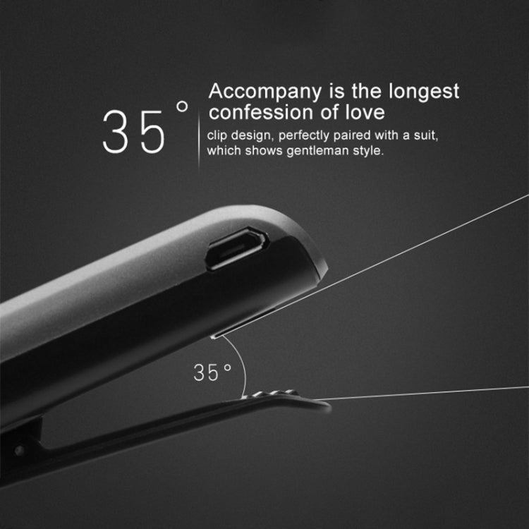 Fineblue F910 CSR4.1 Retractable Cable Caller Vibration Reminder Anti-theft Bluetooth Headset(Black) - free shipping - PMC TechLife - Order now!