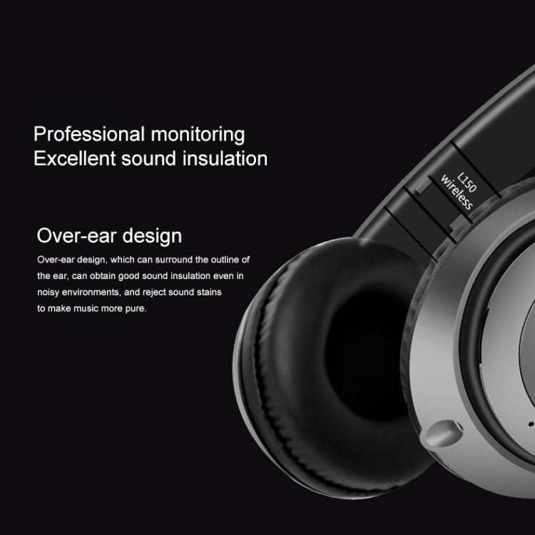 L150 Wireless Bluetooth V5.0 Headset (Grey) - Headset & Headphone by PMC TechLife | Online Shopping South Africa | PMC TechLife