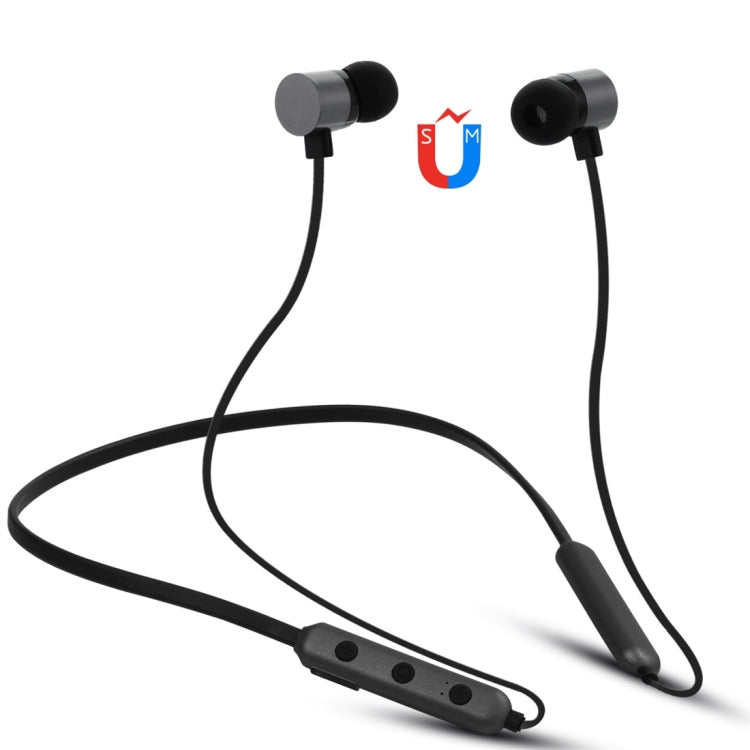 BT-900 Bluetooth 4.2 Hanging Neck Design Bluetooth Headset, Support Music Play & Switching & Volume Control & Answer(Black) - Neck-mounted Earphone by PMC TechLife | Online Shopping South Africa | PMC TechLife