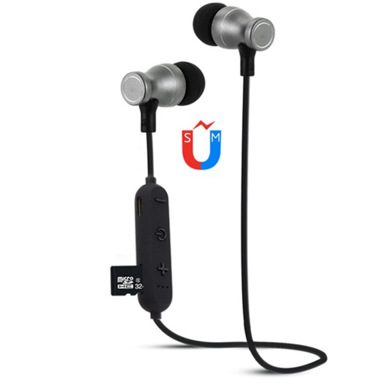 F11 Bluetooth 4.2 Hanging Neck Design Bluetooth Headset, Support Music Play & Switching & Volume Control & Answer(Black) - Neck-mounted Earphone by PMC TechLife | Online Shopping South Africa | PMC TechLife