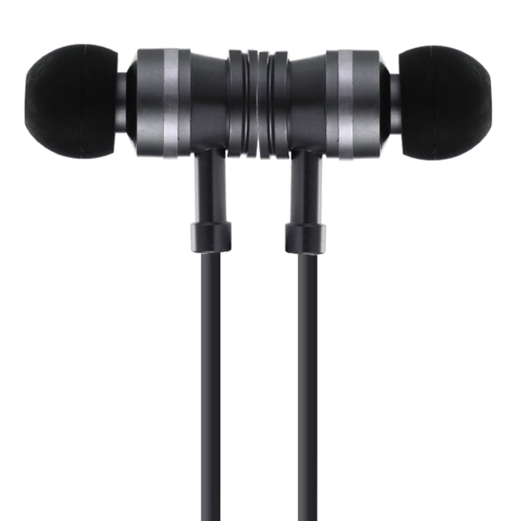 F3 Bluetooth 4.2 Hanging Neck Design Bluetooth Headset, Support Music Play & Switching & Volume Control & Answer(Black) - Neck-mounted Earphone by PMC TechLife | Online Shopping South Africa | PMC TechLife