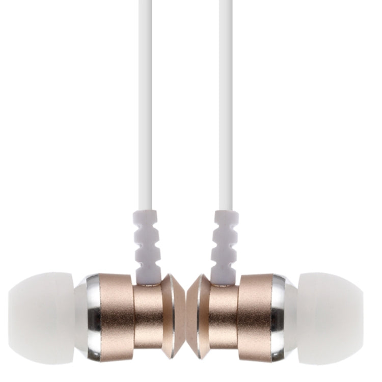 F108 Bluetooth 4.2 Hanging Neck Design Bluetooth Headset, Support Music Play & Switching & Volume Control & Answer(Gold) - Neck-mounted Earphone by PMC TechLife | Online Shopping South Africa | PMC TechLife