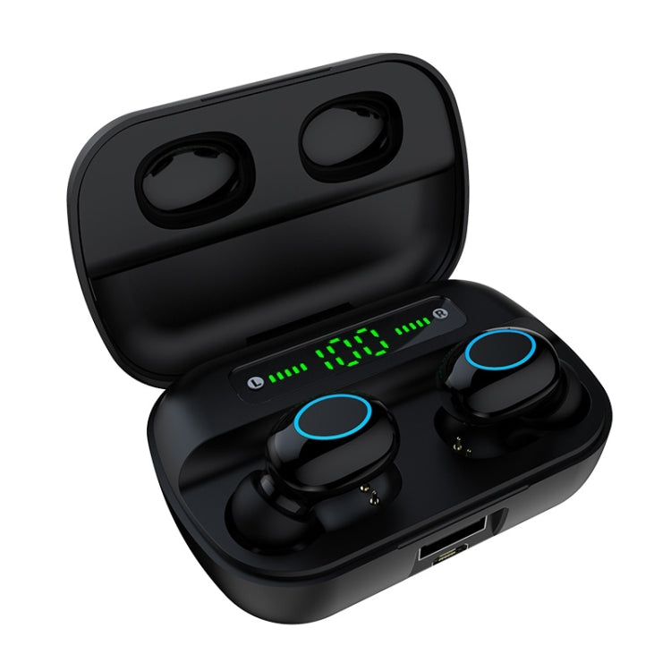 S11 TWS Touch Bluetooth Earphone with Magnetic Charging Box, Support Three-screen LED Power Display - TWS Earphone by PMC TechLife | Online Shopping South Africa | PMC TechLife