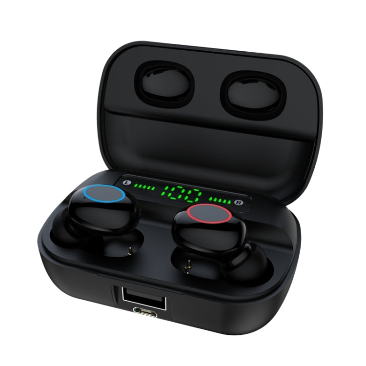 S11 TWS Touch Bluetooth Earphone with Magnetic Charging Box, Support Three-screen LED Power Display - TWS Earphone by PMC TechLife | Online Shopping South Africa | PMC TechLife