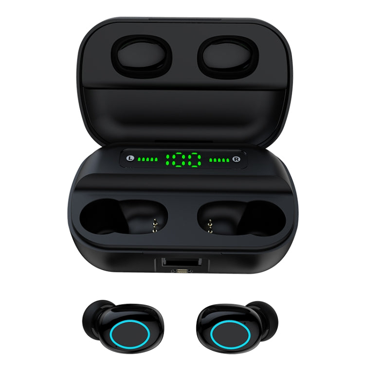 S11 TWS Touch Bluetooth Earphone with Magnetic Charging Box, Support Three-screen LED Power Display - TWS Earphone by PMC TechLife | Online Shopping South Africa | PMC TechLife