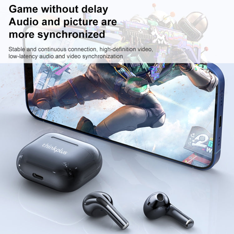 Original Lenovo LivePods LP40 TWS IPX4 Waterproof Bluetooth Earphone with Charging Box, Support Touch & HD Call & Siri & Master-slave Switching (White) - free shipping - PMC TechLife - Order now!