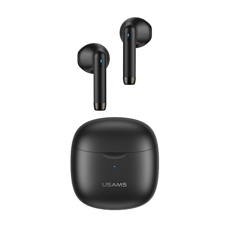 USAMS-IA04 Zero Sense Series Wireless Bluetooth 5.0 Mini TWS Earphone with Charging Box (Black) - free shipping - PMC TechLife - Order now!