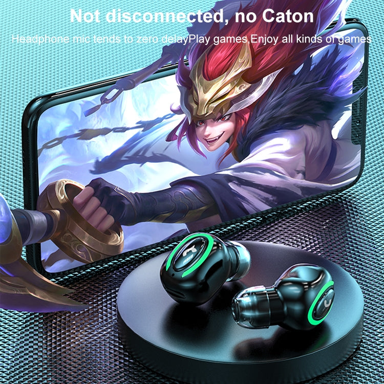 M9 Bluetooth 5.1 Business Style In-ear Stereo Wireless Bluetooth Earphone(Black) - Bluetooth Earphone by PMC TechLife | Online Shopping South Africa | PMC TechLife