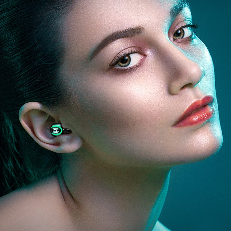 M9 Bluetooth 5.1 Business Style In-ear Stereo Wireless Bluetooth Earphone(Black) - Bluetooth Earphone by PMC TechLife | Online Shopping South Africa | PMC TechLife