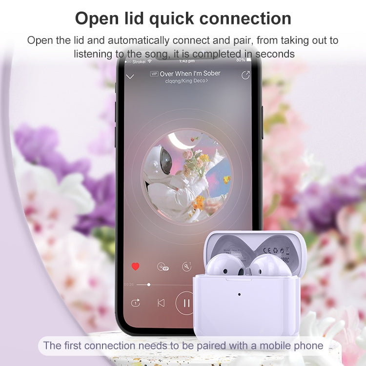 Mijiaer TN22 Bluetooth 5.1 True Wireless Stereo Bluetooth Earphone(White) - TWS Earphone by PMC TechLife | Online Shopping South Africa | PMC TechLife