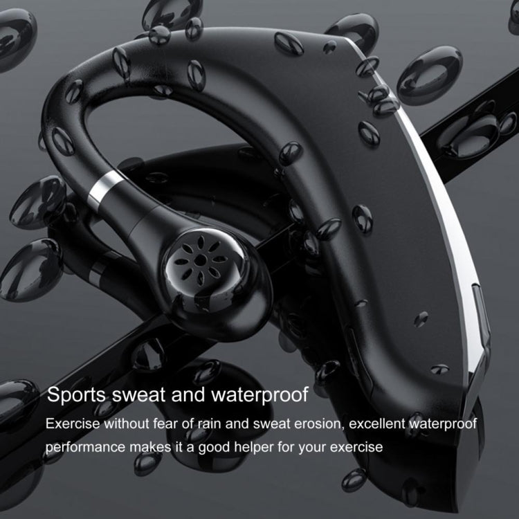 DS800 Bluetooth 5.0 Universal Hanging Ear Style Business Sports Wireless Bluetooth Earphone, Classic Version (Silver) - Bluetooth Earphone by PMC TechLife | Online Shopping South Africa | PMC TechLife