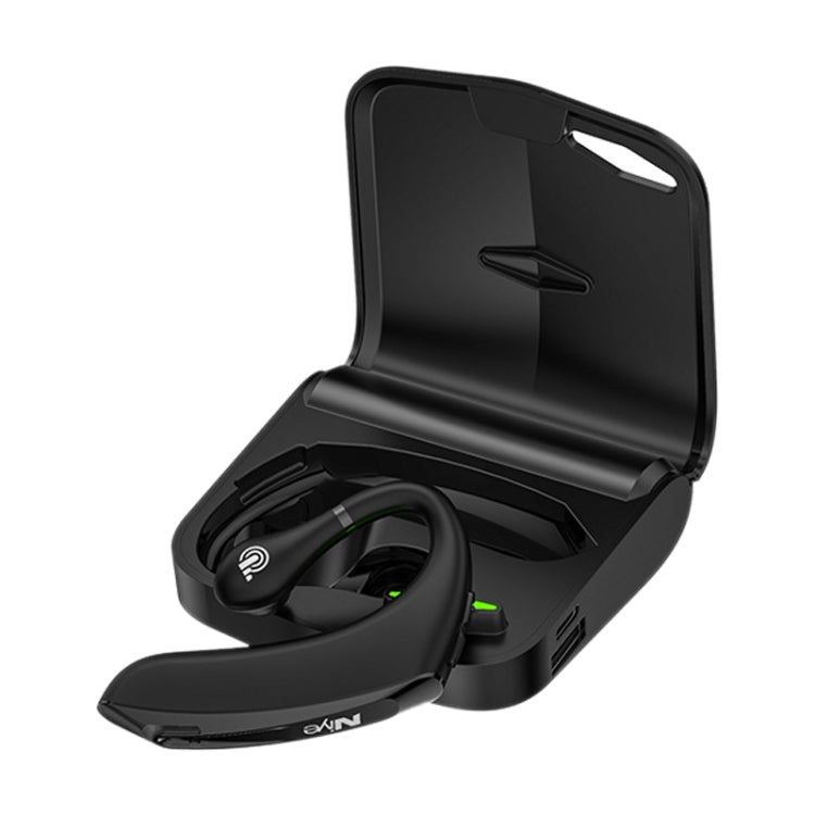 DS800 Bluetooth 5.0 Universal Hanging Ear Style Business Sports Wireless Bluetooth Earphone with Charging Box (Black) - Bluetooth Earphone by PMC TechLife | Online Shopping South Africa | PMC TechLife