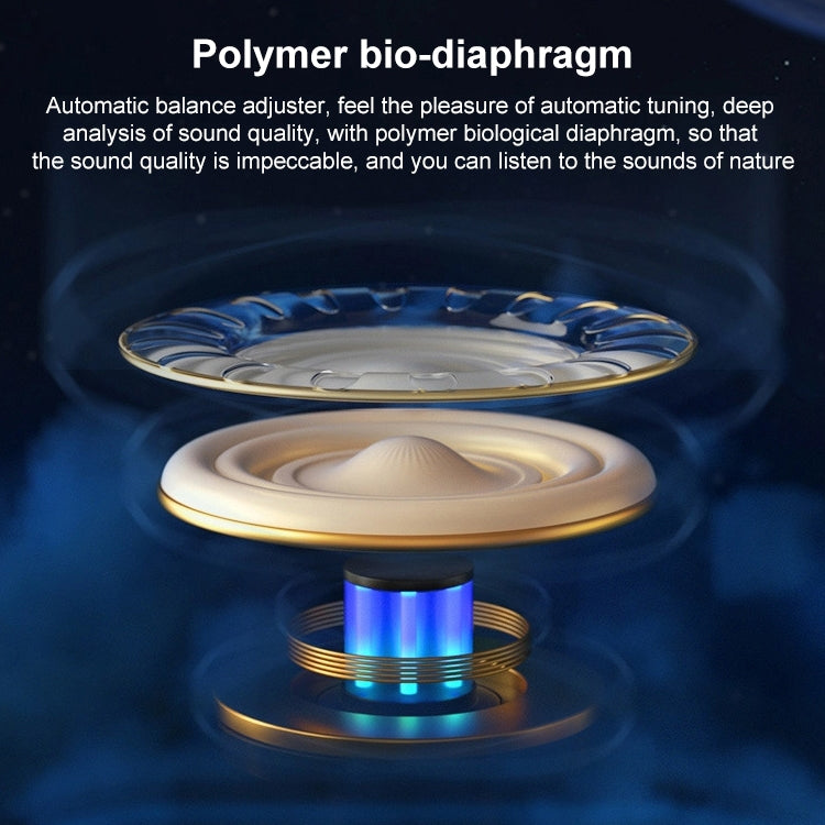 TWS-A10 Wireless Bluetooth Earphone with Charging Compartment(Orange) - Bluetooth Earphone by PMC TechLife | Online Shopping South Africa | PMC TechLife