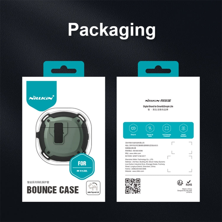 NILLKIN For Huawei FreeBuds 4 / 4E Bluetooth Earphone Protective Case (Red) - Huawei Earphone Case by NILLKIN | Online Shopping South Africa | PMC TechLife | Buy Now Pay Later Mobicred