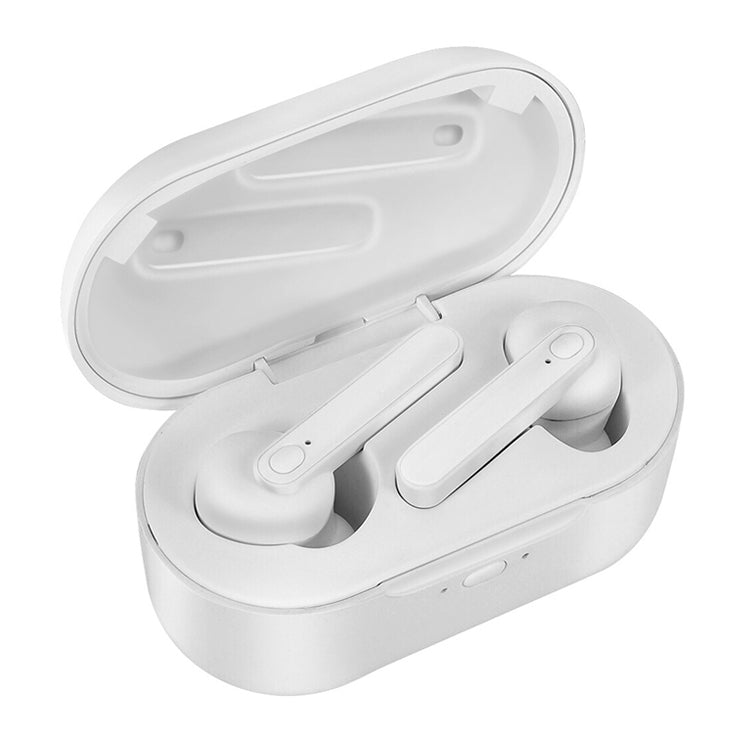 DT-5 IPX Waterproof Bluetooth 5.0 Wireless Bluetooth Earphone with Magnetic Charging Box, Support Call & Power Bank Function(White) - Bluetooth Earphone by PMC TechLife | Online Shopping South Africa | PMC TechLife