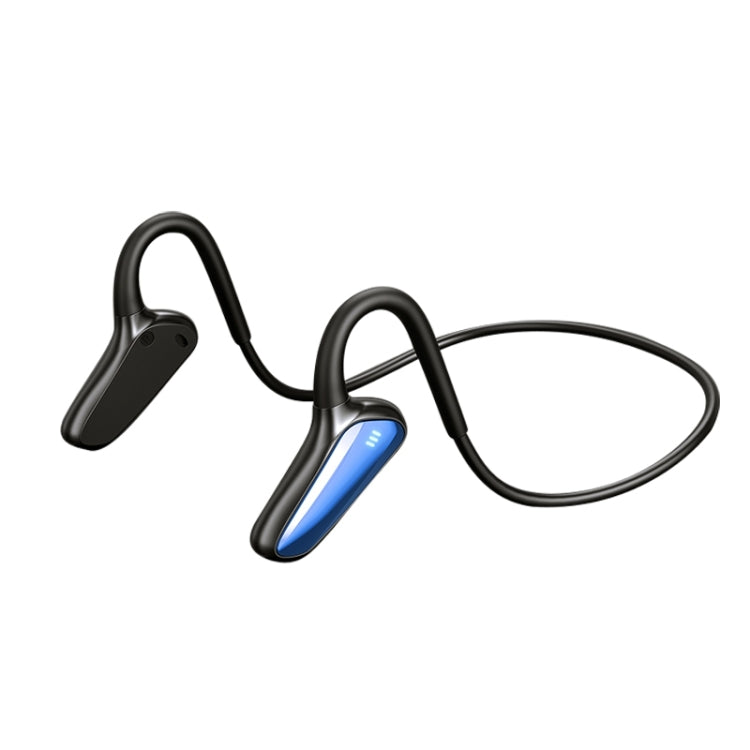 M-D8 IPX5 Waterproof Bone Passage Bluetooth Hanging Ear Wireless Earphone (Blue) - Bluetooth Earphone by PMC TechLife | Online Shopping South Africa | PMC TechLife