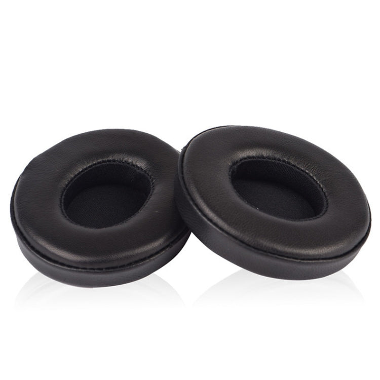 1 Pair Leather Headphone Protective Case for Beats Solo2.0 / Solo3.0, Wired Version (Black) - Earmuff & Pad by PMC TechLife | Online Shopping South Africa | PMC TechLife