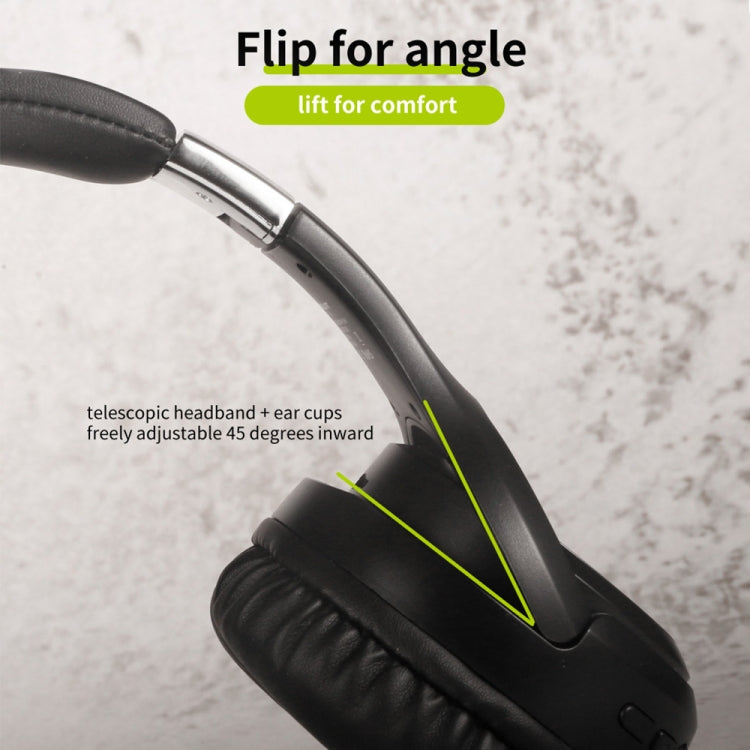 ZEALOT B28 Folding Headband Bluetooth Stereo Music Headset with Display (Black) - free shipping - PMC TechLife - Order now!