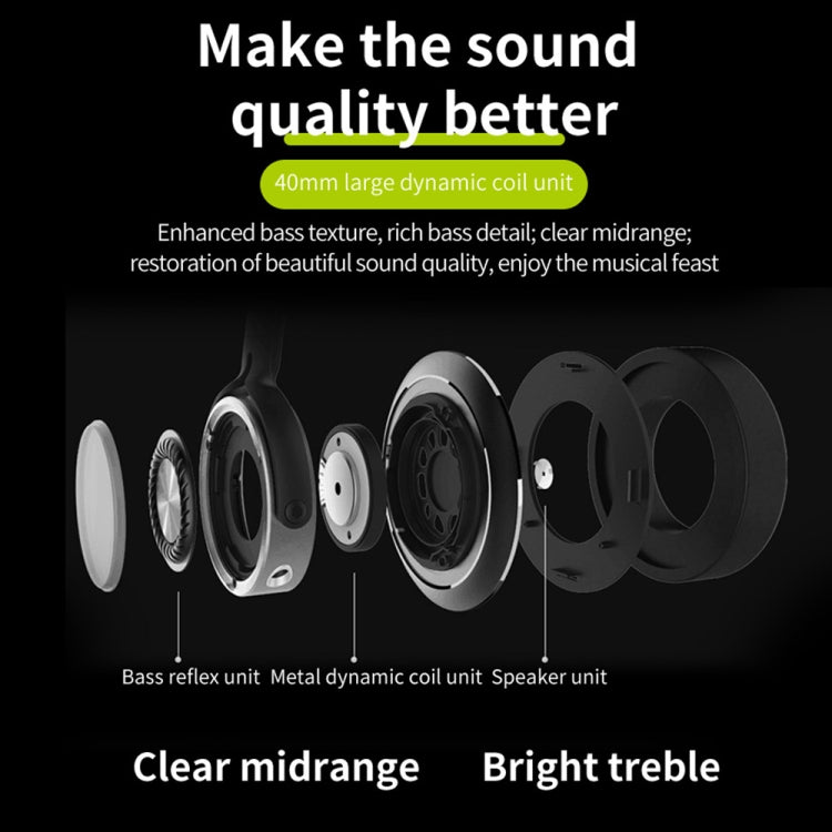 ZEALOT B28 Folding Headband Bluetooth Stereo Music Headset with Display (Dark Green) - free shipping - PMC TechLife - Order now!