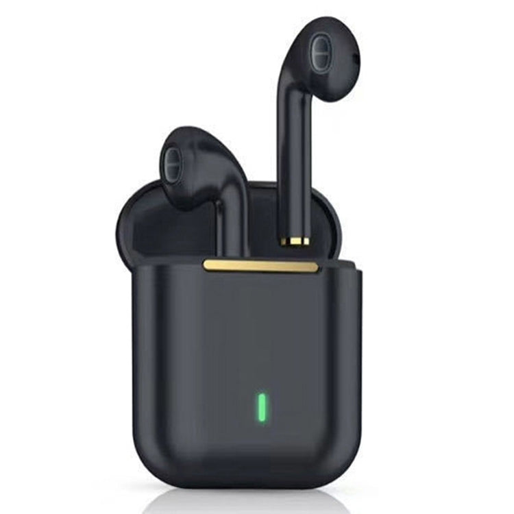 J18 Bluetooth 5.0 TWS Wireless Binaural Bluetooth Earphone with Charging Box(Black) - TWS Earphone by PMC TechLife | Online Shopping South Africa | PMC TechLife