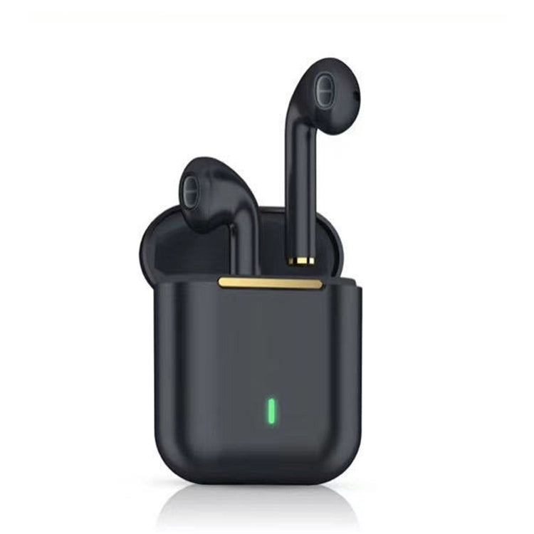 J18 Bluetooth 5.0 TWS Wireless Binaural Bluetooth Earphone with Charging Box(Black) - TWS Earphone by PMC TechLife | Online Shopping South Africa | PMC TechLife