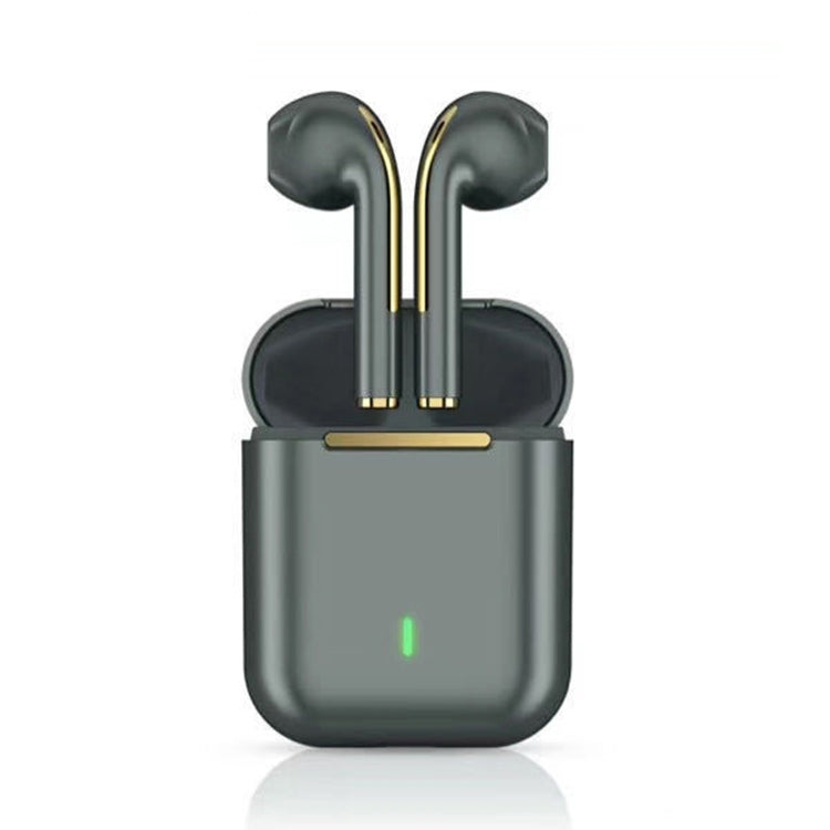 J18 Bluetooth 5.0 TWS Wireless Binaural Bluetooth Earphone with Charging Box(Green) - TWS Earphone by PMC TechLife | Online Shopping South Africa | PMC TechLife