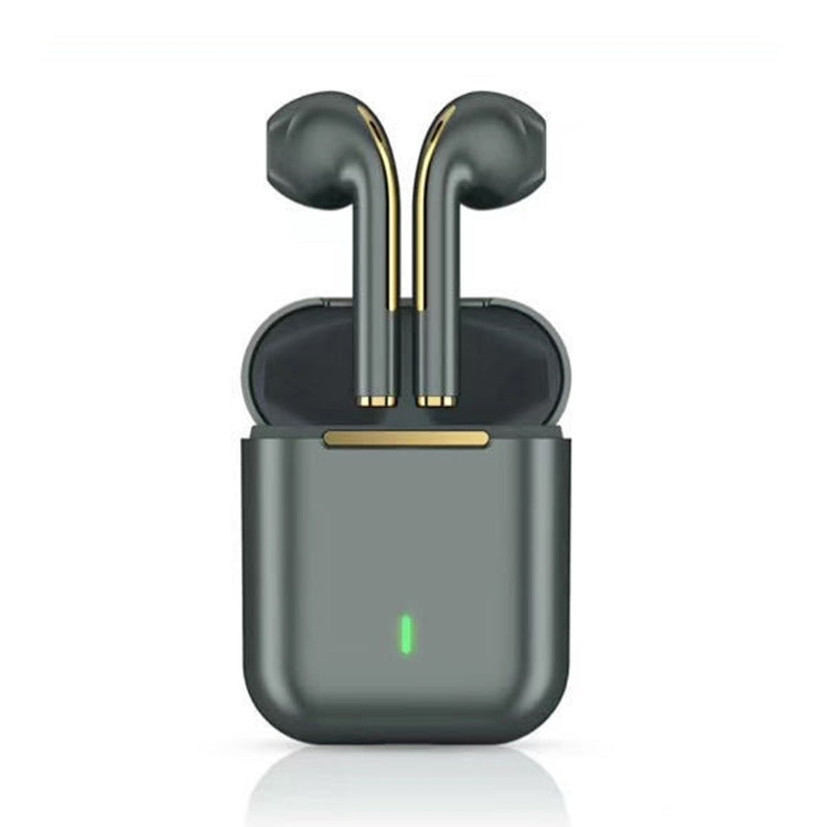 J18 Bluetooth 5.0 TWS Wireless Binaural Bluetooth Earphone with Charging Box(Green) - TWS Earphone by PMC TechLife | Online Shopping South Africa | PMC TechLife