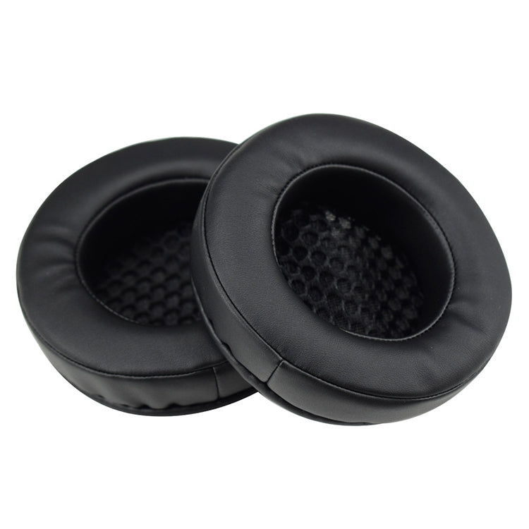 2 PCS For XIBERIA V2 / V5 / X10 / X12 Thicken Headphone Cushion Sponge Cover Earmuffs Replacement Earpads(Black) - Earmuff & Pad by PMC TechLife | Online Shopping South Africa | PMC TechLife