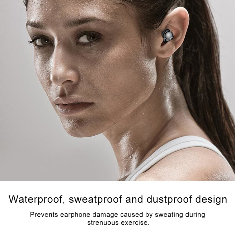 Drawer Type S2 Ear-in TWS Bluetooth V5.0 Wireless Earphones(Gold) - TWS Earphone by PMC TechLife | Online Shopping South Africa | PMC TechLife