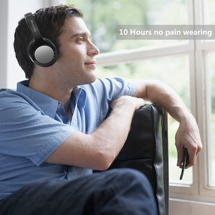 BTH-803 Foldable Wireless Bluetooth V4.1 Headset Stereo Sound Earphones (Black) - Headset & Headphone by PMC TechLife | Online Shopping South Africa | PMC TechLife