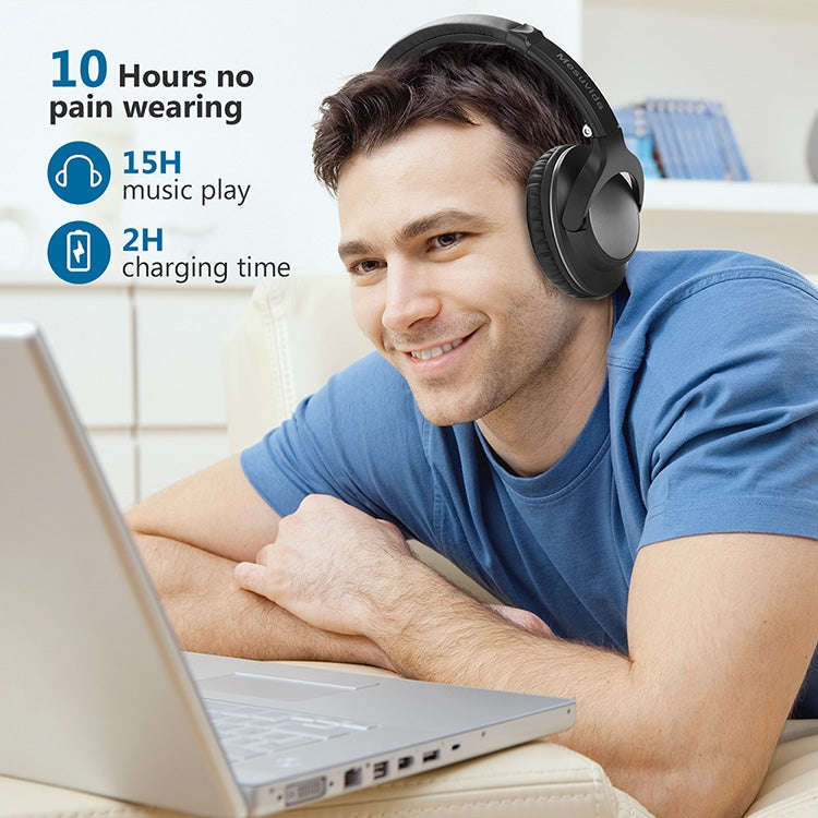 BTH-803 Foldable Wireless Bluetooth V4.1 Headset Stereo Sound Earphones (Black) - Headset & Headphone by PMC TechLife | Online Shopping South Africa | PMC TechLife