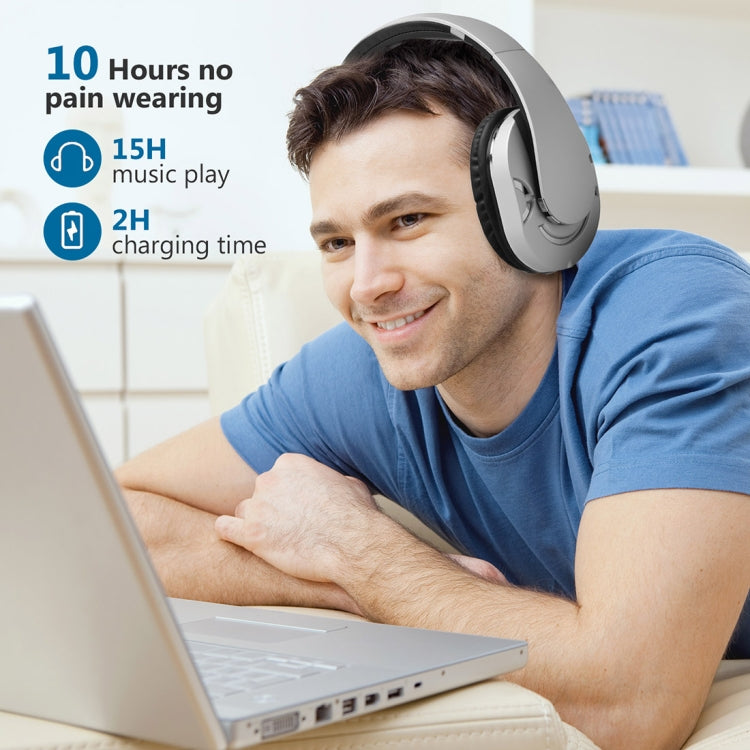 BTH-878 Foldable Wireless Bluetooth V4.1 Headset Stereo Sound Earphones (Black) - Headset & Headphone by PMC TechLife | Online Shopping South Africa | PMC TechLife