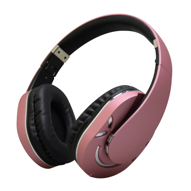 BTH-878 Foldable Wireless Bluetooth V4.1 Headset Stereo Sound Earphones (Pink) - Headset & Headphone by PMC TechLife | Online Shopping South Africa | PMC TechLife