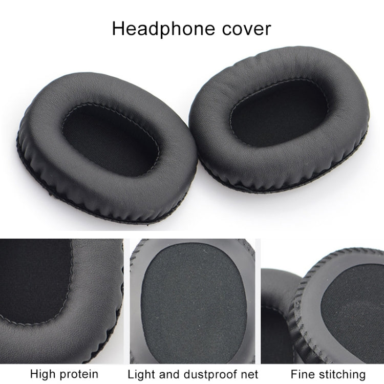 1 Pair Imitation Leather + Memory Foam Soft Headphone Jacket Earmuffs for Marshall monitor - Earmuff & Pad by PMC TechLife | Online Shopping South Africa | PMC TechLife