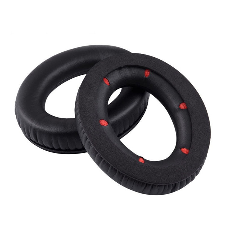 2 PCS For Kingston Hyper X Cloud Revolver S Soft Sponge Earphone Protective Cover Earmuffs (Red) - Earmuff & Pad by PMC TechLife | Online Shopping South Africa | PMC TechLife