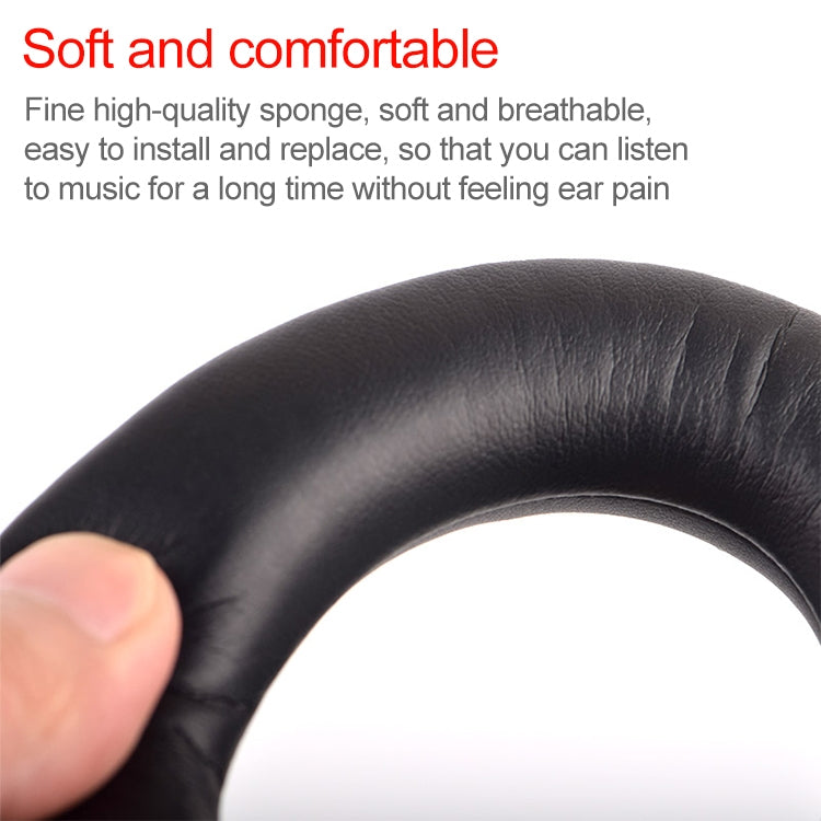 2 PCS For Kingston Hyper X Cloud Revolver S Soft Sponge Earphone Protective Cover Earmuffs (Red) - Earmuff & Pad by PMC TechLife | Online Shopping South Africa | PMC TechLife