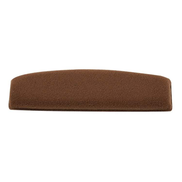 2 PCS For Sennheiser HD515 / HD555 / HD595 / HD598 / HD558 / PC360 Flannel Replacement Headband Head Beam Headgear Cover(Brown) - Earmuff & Pad by PMC TechLife | Online Shopping South Africa | PMC TechLife | Buy Now Pay Later Mobicred