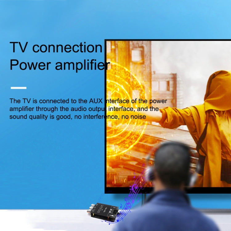 ZK-502T Bluetooth 5.0 50W x 2 Wireless TPA3116D2 Stereo HiFi Class D Amplifier Board Stereo Audio Amp Amplificador - Other Accessories by PMC TechLife | Online Shopping South Africa | PMC TechLife | Buy Now Pay Later Mobicred