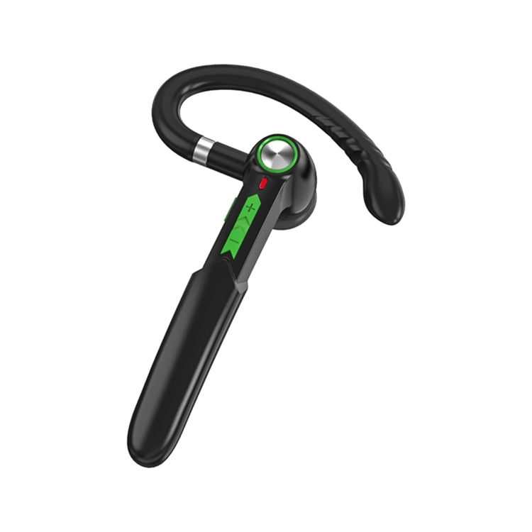 ME-100 TWS Business Rotating Universal True Stereo 5.0 Version Hanging Ear In-Ear Bluetooth Headset(Black+green) - Bluetooth Earphone by PMC TechLife | Online Shopping South Africa | PMC TechLife