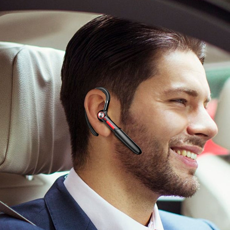 ME-100 TWS Business Rotating Universal True Stereo 5.0 Version Hanging Ear In-Ear Bluetooth Headset(Black Blue) - Bluetooth Earphone by PMC TechLife | Online Shopping South Africa | PMC TechLife