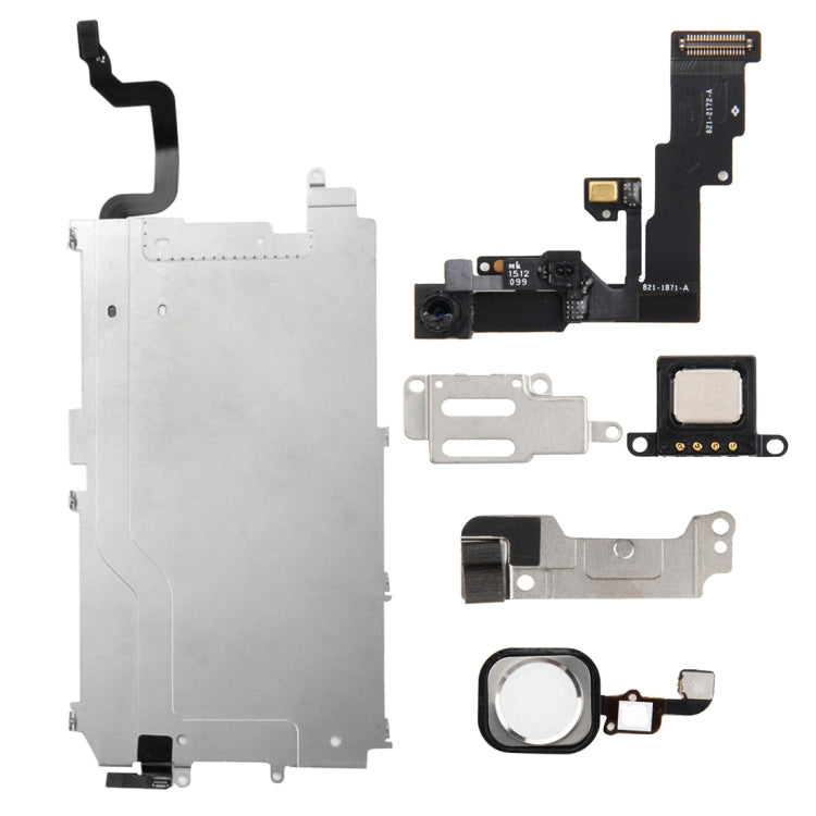 6 in 1 for iPhone 6 LCD Repair Accessories Part Set(White) - free shipping - PMC TechLife - Order now!