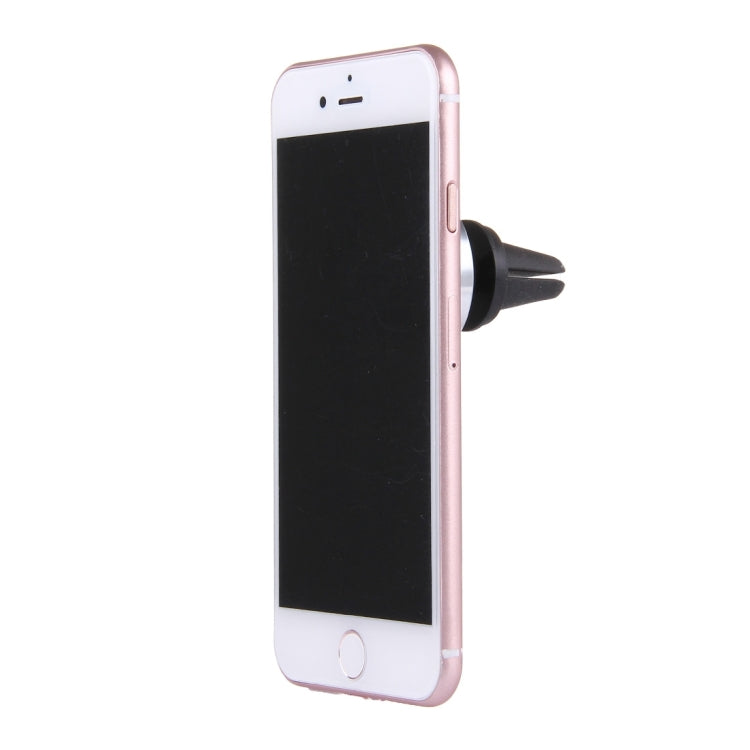 Car Magnetic Air Vent Mount Dock Holder with Quick-snap, For iPhone, Galaxy, Huawei, Xiaomi, LG, HTC and other Smartphones(Silver) - Car Holders by PMC TechLife | Online Shopping South Africa | PMC TechLife