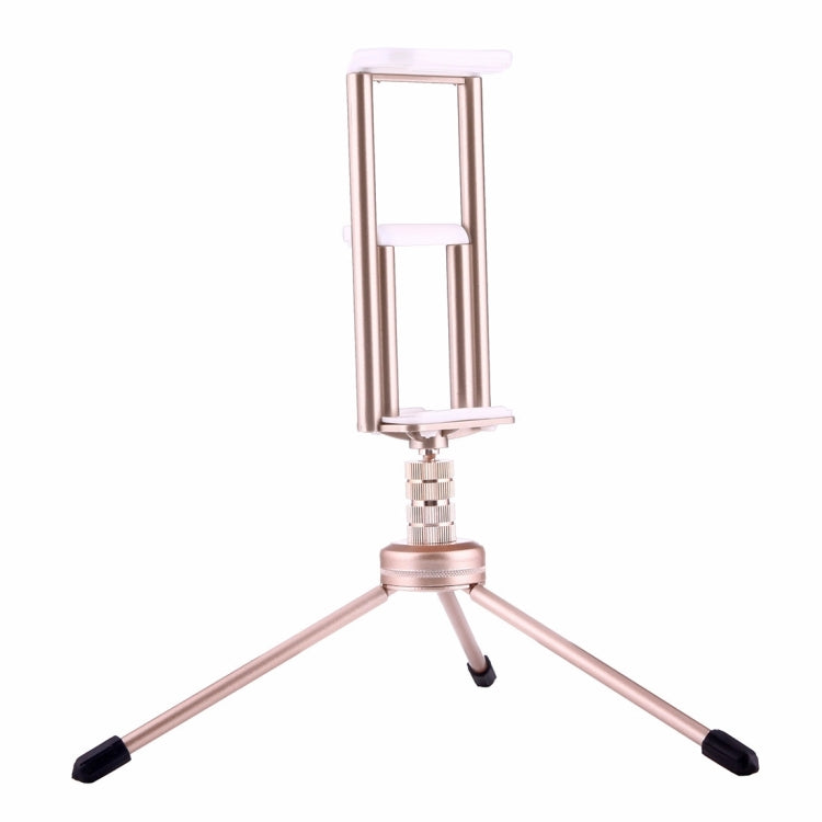 Multi-function Aluminum Alloy Tripod Mount Holder Stand , for iPad, iPhone, Samsung, Lenovo, Sony and other Smartphones & Tablets & Digital Cameras(Gold) - free shipping - PMC TechLife - Order now!