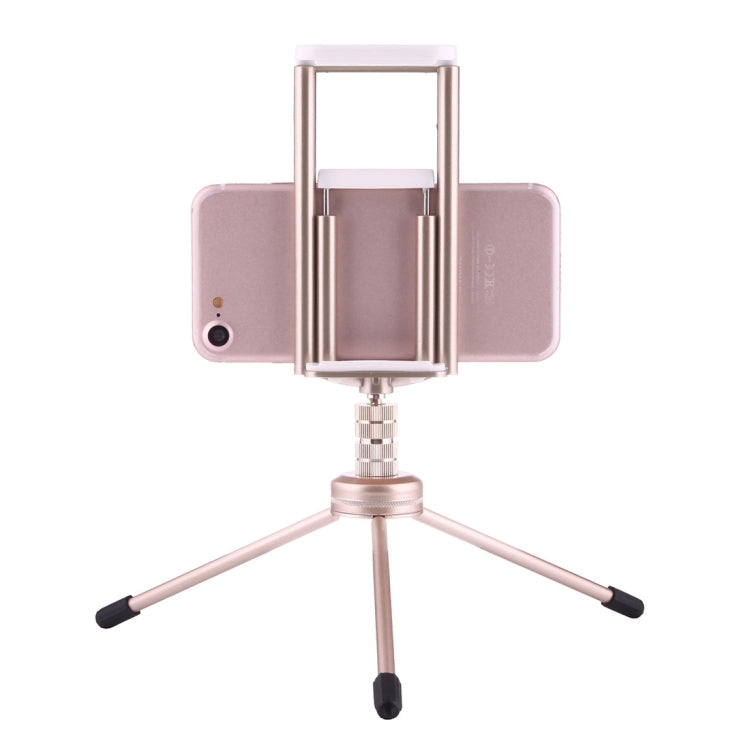 Multi-function Aluminum Alloy Tripod Mount Holder Stand , for iPad, iPhone, Samsung, Lenovo, Sony and other Smartphones & Tablets & Digital Cameras(Gold) - free shipping - PMC TechLife - Order now!